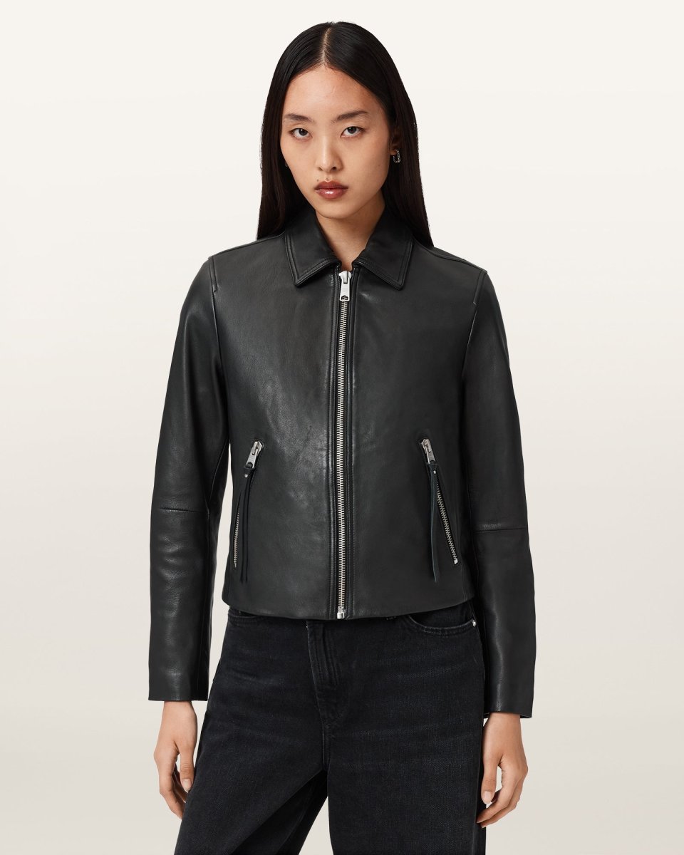 Danbury Biker Leather Jacket - Bild 2