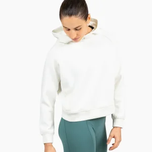 Velites Crop Hoodie Holo Vit