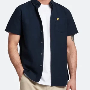 Cotton Slub SS Skjorta