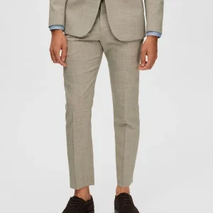 Slim Oasis Linen Kostymbyxor