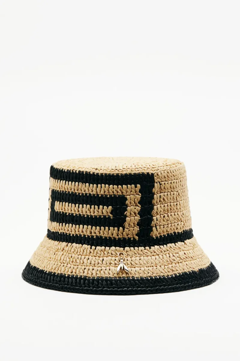 Raffia buckethatt - Bild 3