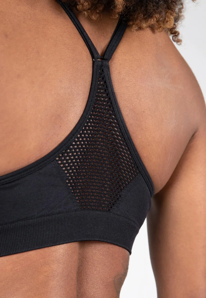Gorilla Wear Quincy Seamless Sports Bra Black - Bild 4
