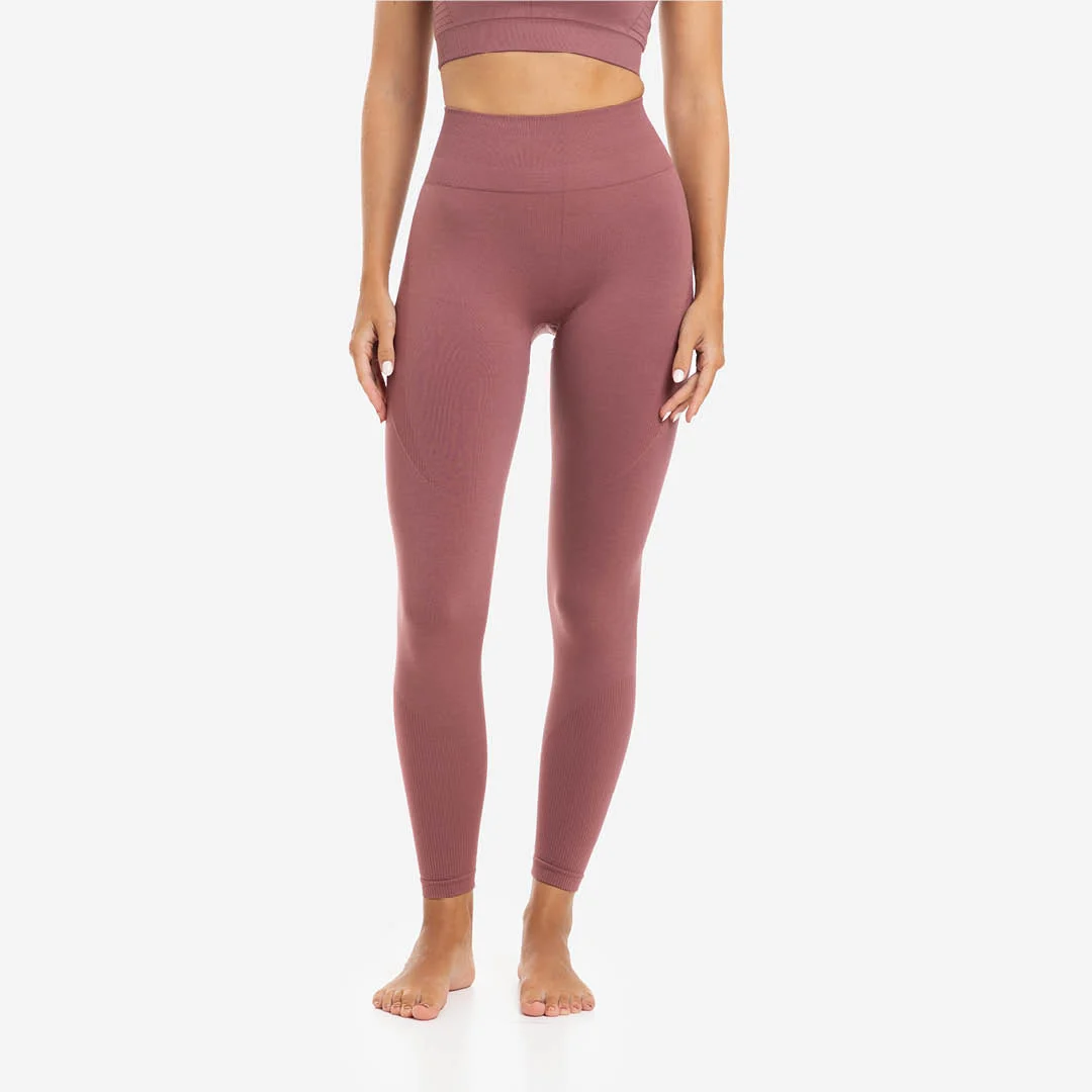 Picsil Leggings Women Seamless Scpt Rosa