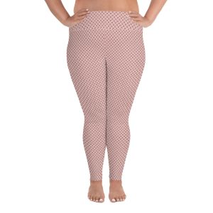 KVIRKEL dimrosa leggings (2XL-6XL)