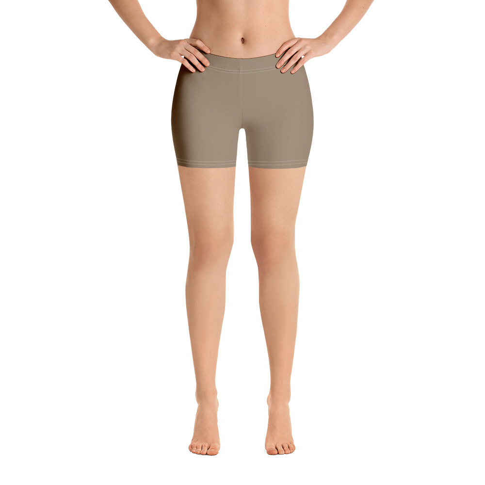 SOLO korta mockabruna leggings (XS-3XL)